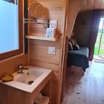 Roulotte A La Ferme Buissonniere Bauernhof La Lande-de-Louge